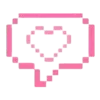 Стикер 57 Pink #color #pink #cute #girl #status