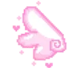 Стикер 11 Pink #color #pink #cute #girl #status