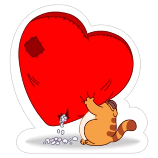 Стикерпак V Love для Telegram
