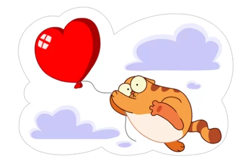 😍 Стикер «V Love» для Telegram