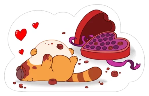 😍 Стикер «V Love» для Telegram