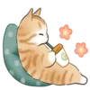🐈 Эмодзи «Cute vibes» для Telegram