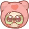 🤍 Эмодзи «Cute vibes» для Telegram