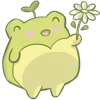 🐸 Эмодзи «Cute vibes» для Telegram