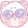 🤍 Эмодзи «Cute vibes» для Telegram