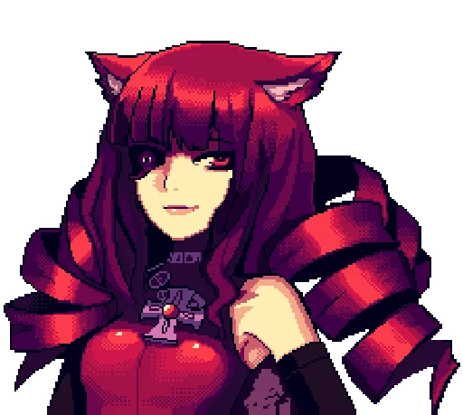 😏 Стикер «Va-11 Hall-a» для Telegram