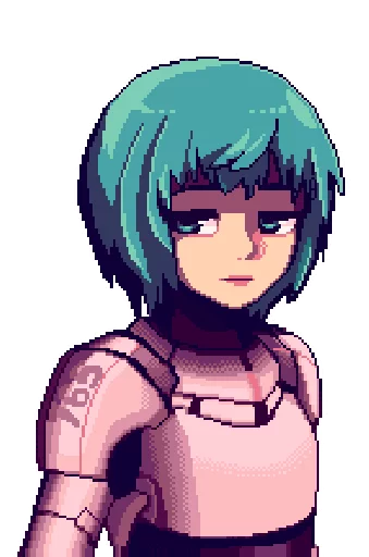 😔 Стикер «Va-11 Hall-a» для Telegram