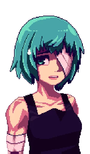 😓 Стикер «Va-11 Hall-a» для Telegram