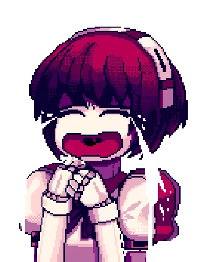 😭 Стикер «Va-11 Hall-a» для Telegram
