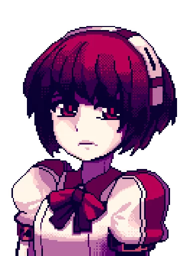 😟 Стикер «Va-11 Hall-a» для Telegram