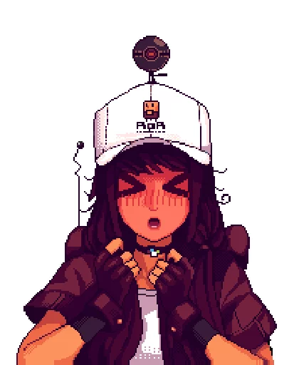 😆 Стикер «Va-11 Hall-a» для Telegram