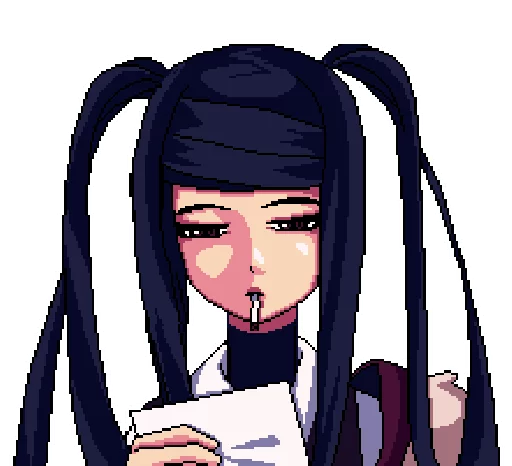 😓 Стикер «Va-11 Hall-a» для Telegram