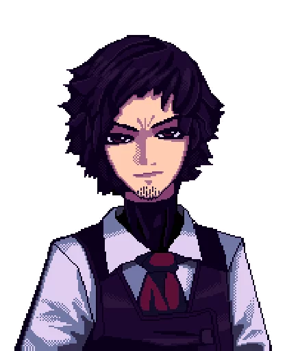 😡 Стикер «Va-11 Hall-a» для Telegram