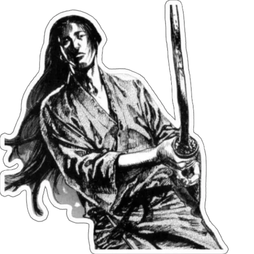 😠 Стикер «Vagabond» для Telegram