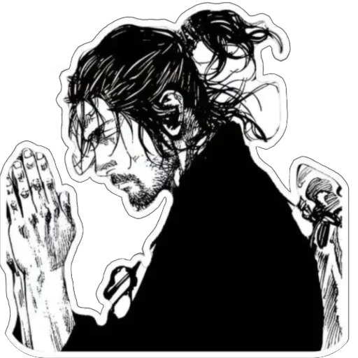 👏 Стикер «Vagabond» для Telegram