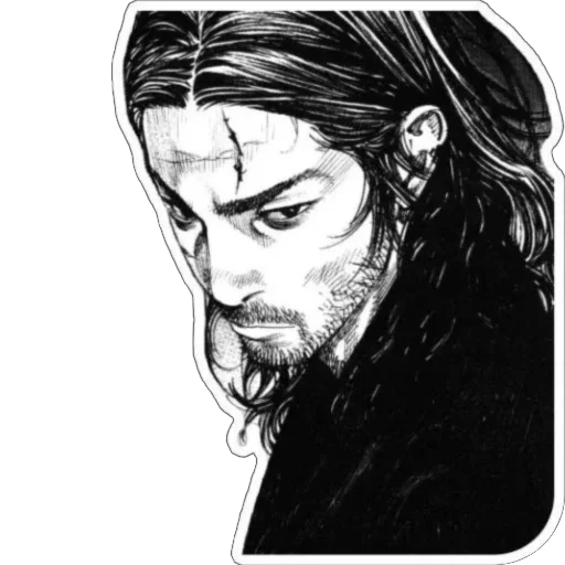 😡 Стикер «Vagabond» для Telegram