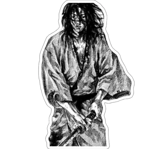 😤 Стикер «Vagabond» для Telegram