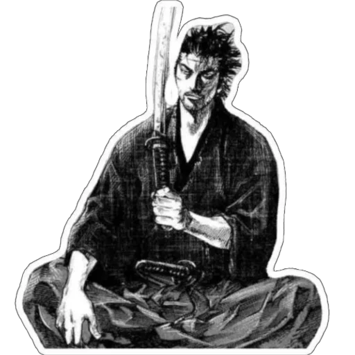 🗡 Стикер «Vagabond» для Telegram
