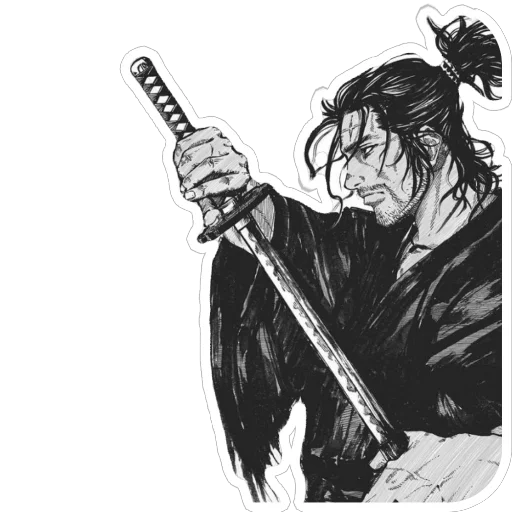 😡 Стикер «Vagabond» для Telegram