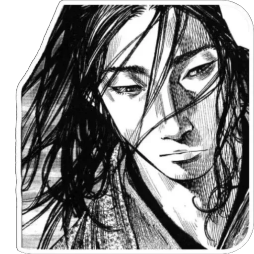 😔 Стикер «Vagabond» для Telegram
