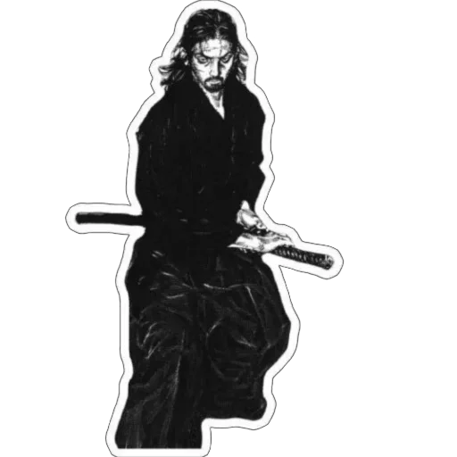 🗡 Стикер «Vagabond» для Telegram