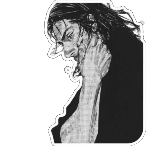 🙁 Стикер «Vagabond» для Telegram