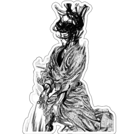 😧 Стикер «Vagabond» для Telegram