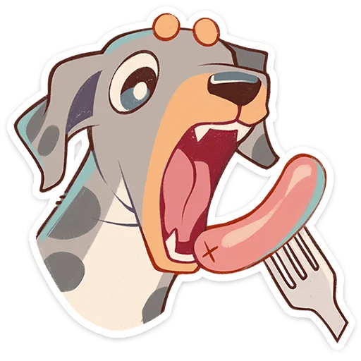 🍴 Стикер «Валик» для Telegram