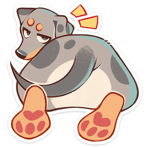 🌟 Стикер «Валик» для Telegram