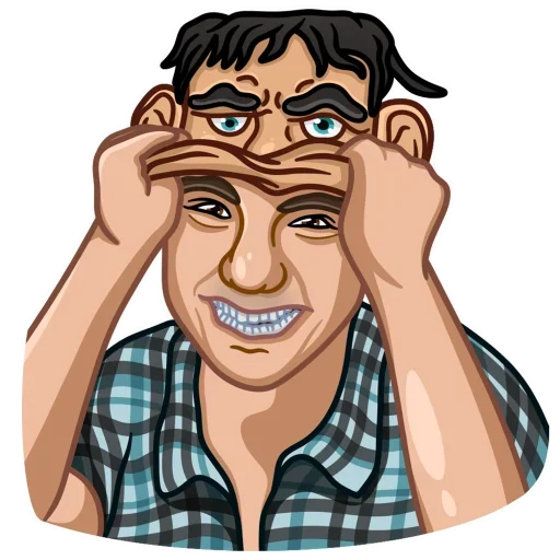 👺 Стикер «Пожилые стикеры» для Telegram
