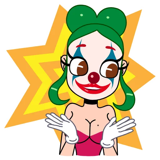 🤡 Стикер «Valentina» для Telegram