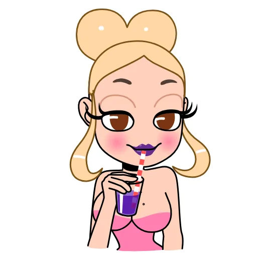 😏 Стикер «Valentina» для Telegram