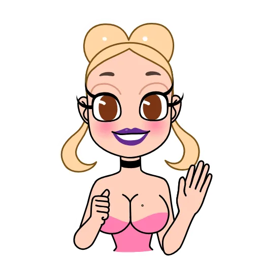 👋 Стикер «Valentina» для Telegram