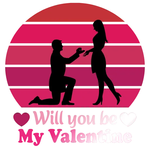 ❤️ Стикер «Valentines Day» для Telegram