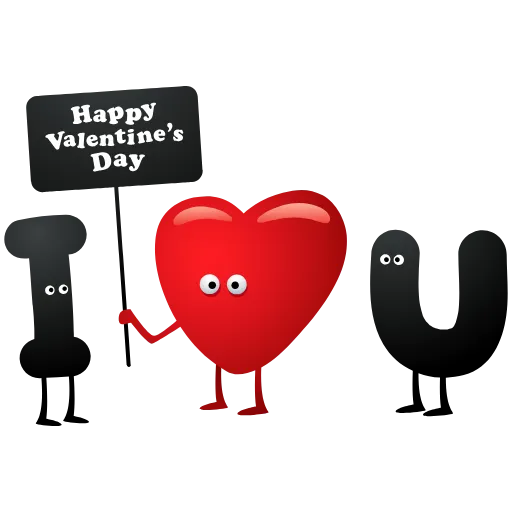 ❤️ Стикер «Valentines Day» для Telegram