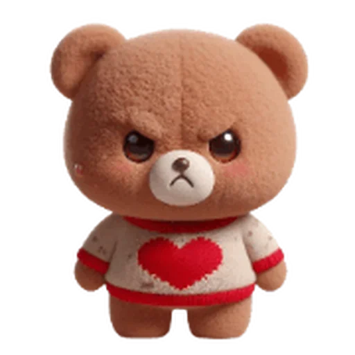 ❤️ Стикер «Valentine Bear» для Telegram