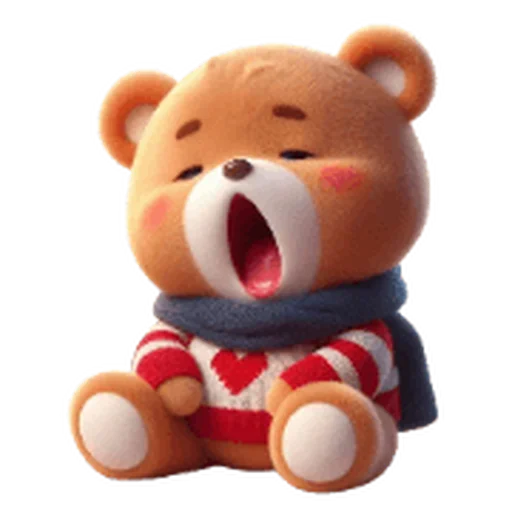 ❤️ Стикер «Valentine Bear» для Telegram
