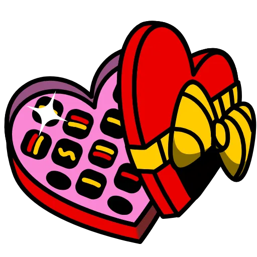 💎 Стикер «Valentine Box» для Telegram