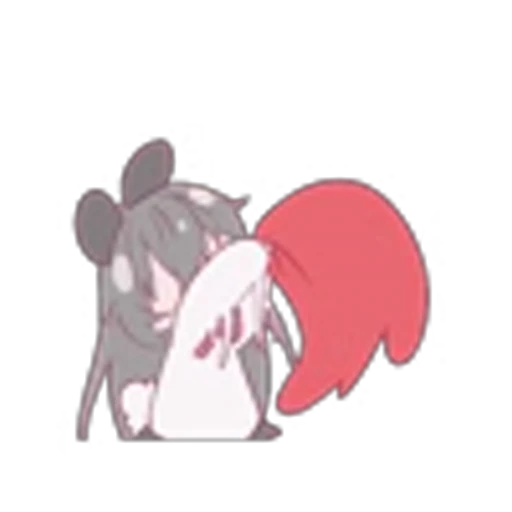 ❤️ Эмодзи «Aiko Chan and Kouki Kun» для Telegram
