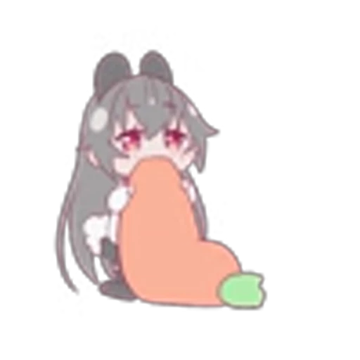 🥕 Эмодзи «Aiko Chan and Kouki Kun» для Telegram