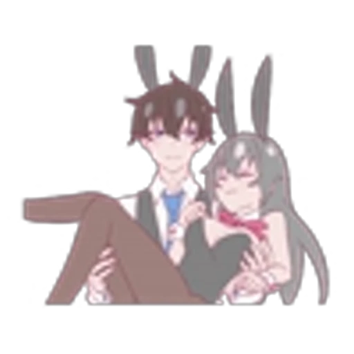 🩷 Эмодзи «Aiko Chan and Kouki Kun» для Telegram