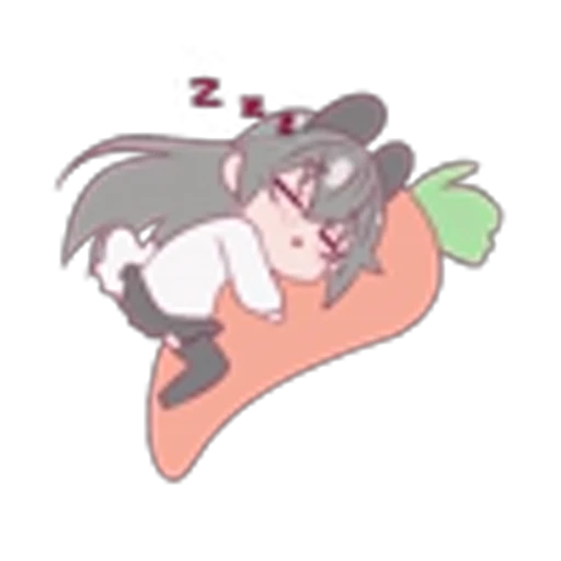 🥕 Эмодзи «Aiko Chan and Kouki Kun» для Telegram