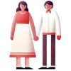👩‍❤‍👨 Эмодзи «Valentine&;s Day - буквы к 14 февраля» для Telegram