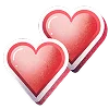 🧡 Эмодзи «Valentine&;s Day - буквы к 14 февраля» для Telegram