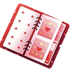 📔 Эмодзи «Valentine&;s Day - буквы к 14 февраля» для Telegram