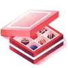 🍫 Эмодзи «Valentine&;s Day - буквы к 14 февраля» для Telegram
