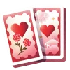 🃏 Эмодзи «Valentine&;s Day - буквы к 14 февраля» для Telegram
