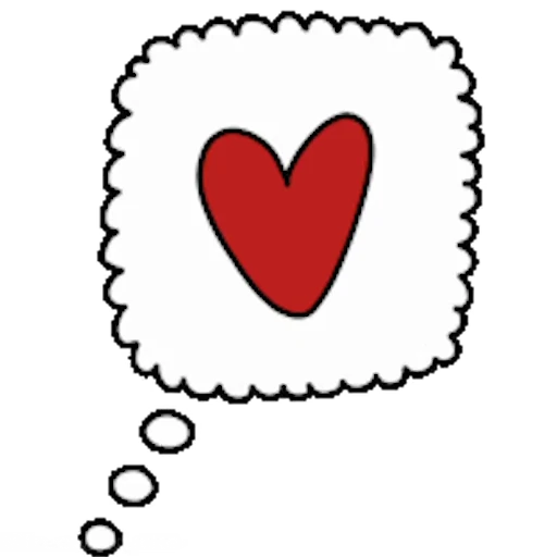 ❤️ Стикер «Валентинки» для Telegram