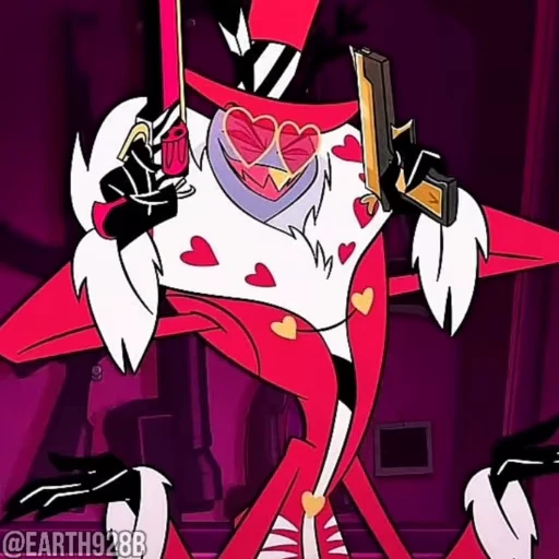 😎 Стикер «VALENTINO HAZBIN HOTEL» для Telegram