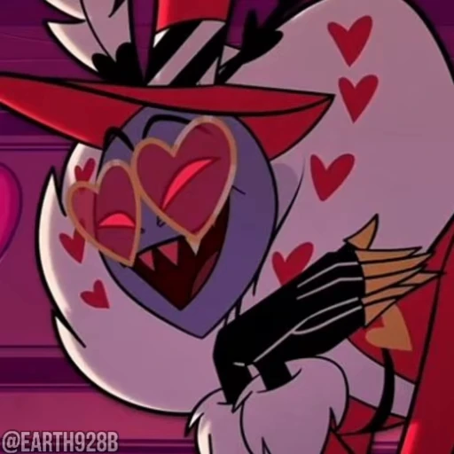 😌 Стикер «VALENTINO HAZBIN HOTEL» для Telegram